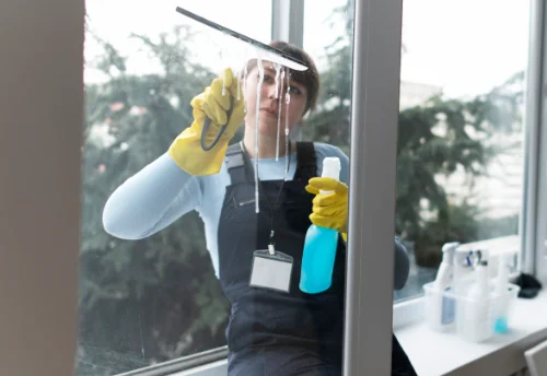Nettoyage de vitres intérieures et extérieures à Serrouville